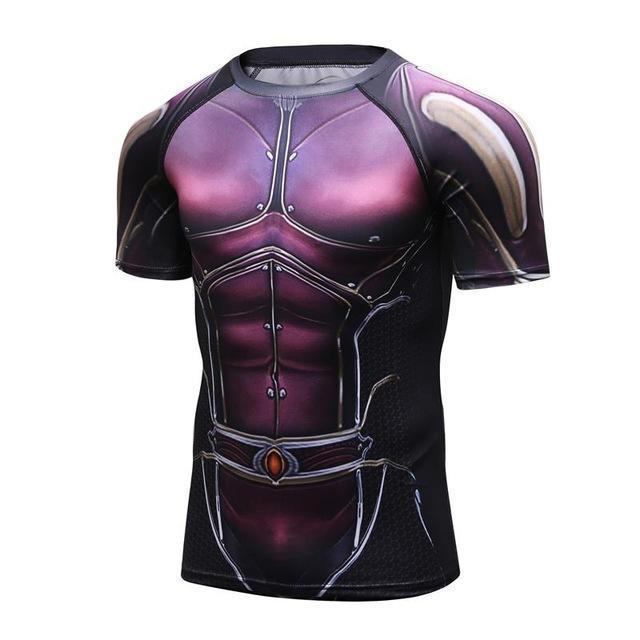 Ant-Man 2 The Wasp Short Sleeve Compression Shirt For Men