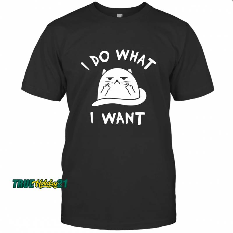 Cat Ugly Christmas Tacky Xmas  Do What I Want T-shirt