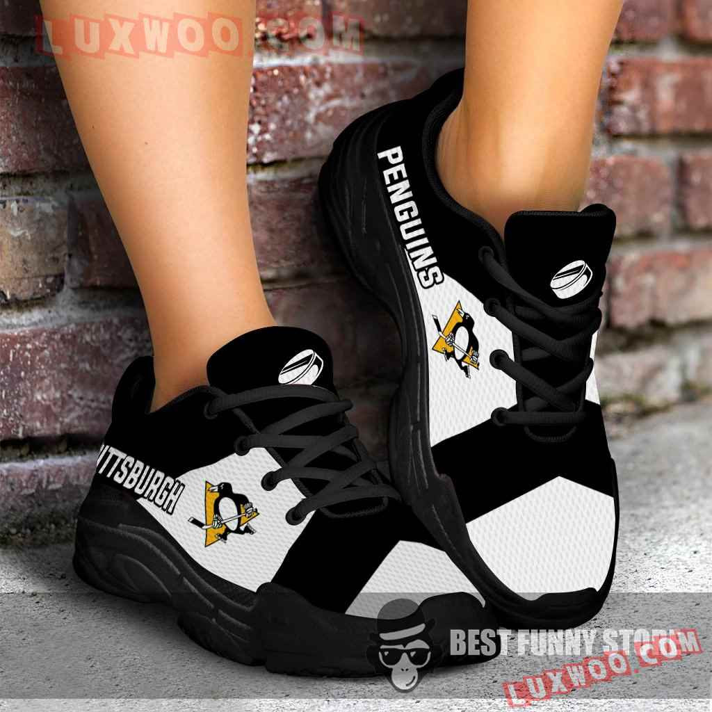 Pro Shop Logo Pittsburgh Penguins Chunky Sneaker Art 3