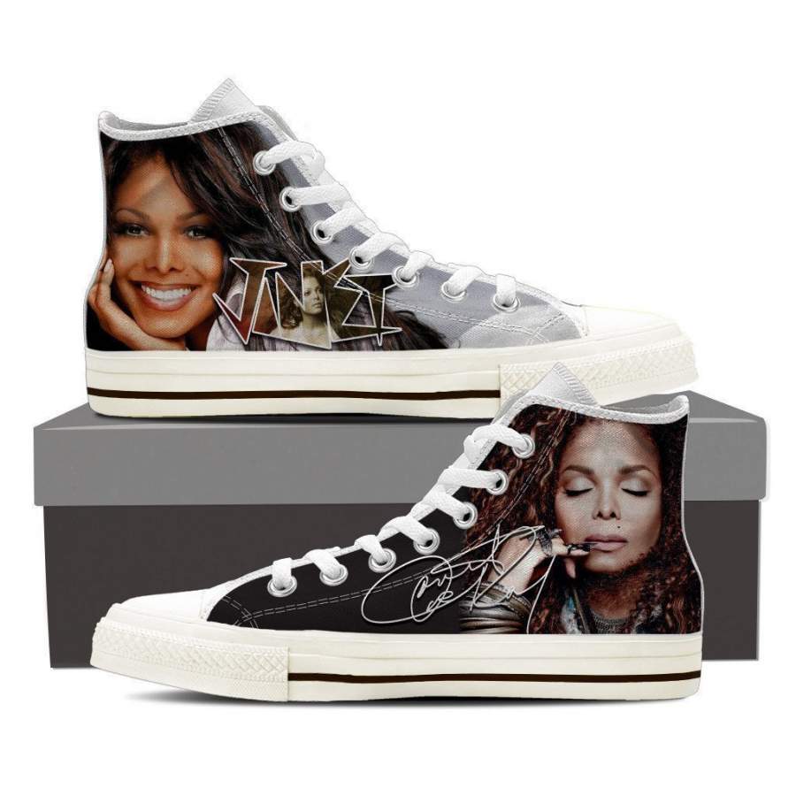 Janet Jackson Mens High Top Sneakers