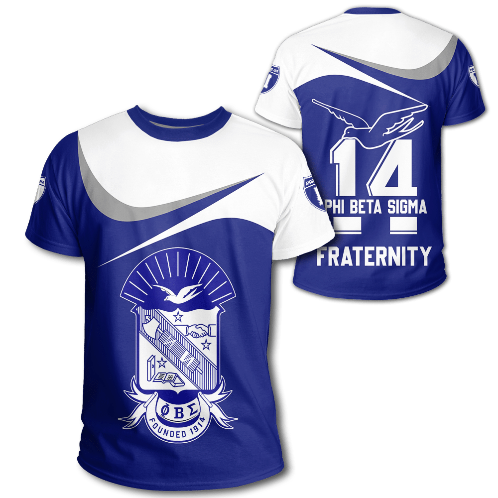 Fraternity Tshirt – Phi Beta Sigma Curve Style Tshirt