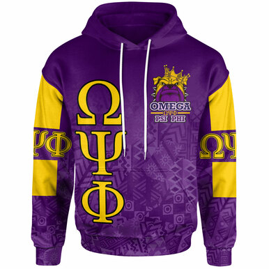 Omega Psi Phi Hoodie – Fraternity Black Roots Hoodie