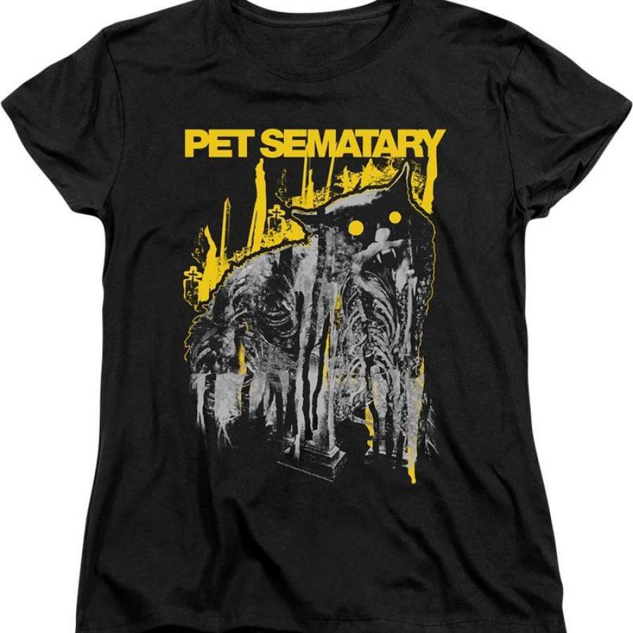 Womens Church Decay Pet Sematary T-Shirt