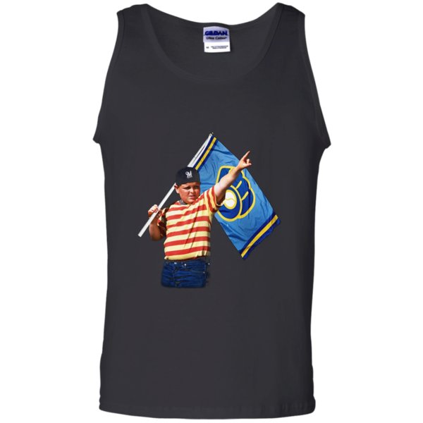 Top selling The Sandlot Milwaukee Brewers shirt G220 Gildan 100% Cotton Tank Top