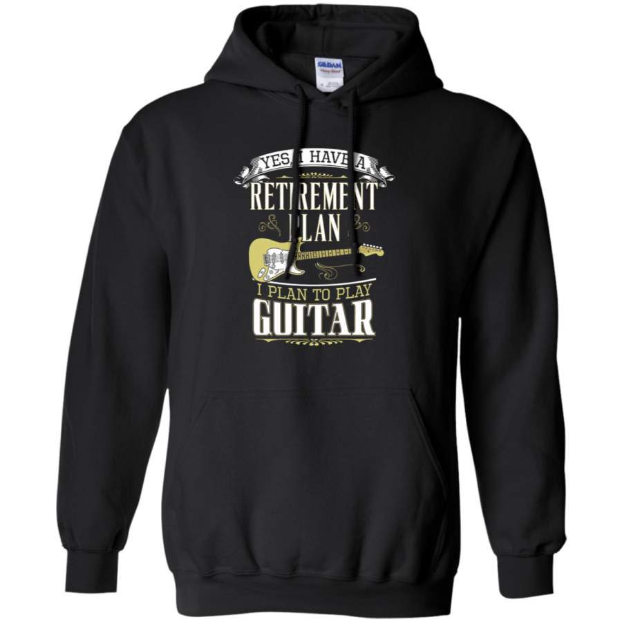 AGR Guitar – Retirement Plan Gildan Pullover Hoodie