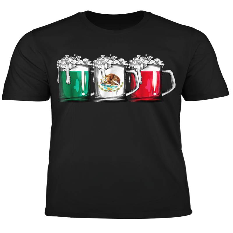 Beer Mexican Flag Shirt for Beer Lovers