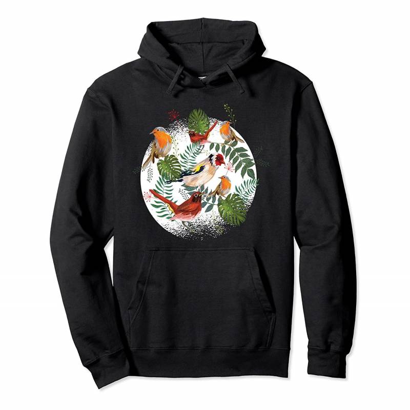 Aesthetic Tropical Plants Birds & Flowers Floral Graphic Pullover Hoodie, T Shirt, Sweatshirt