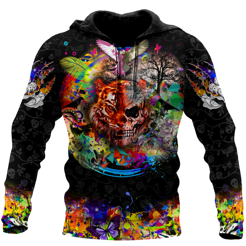 Love Skull Animal Full Color 3D All Over Printed For Man And Women Qb06092003