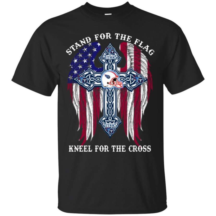 AGR Tennessee Titans Stand For The America Sport Flag Men’s T-shirt