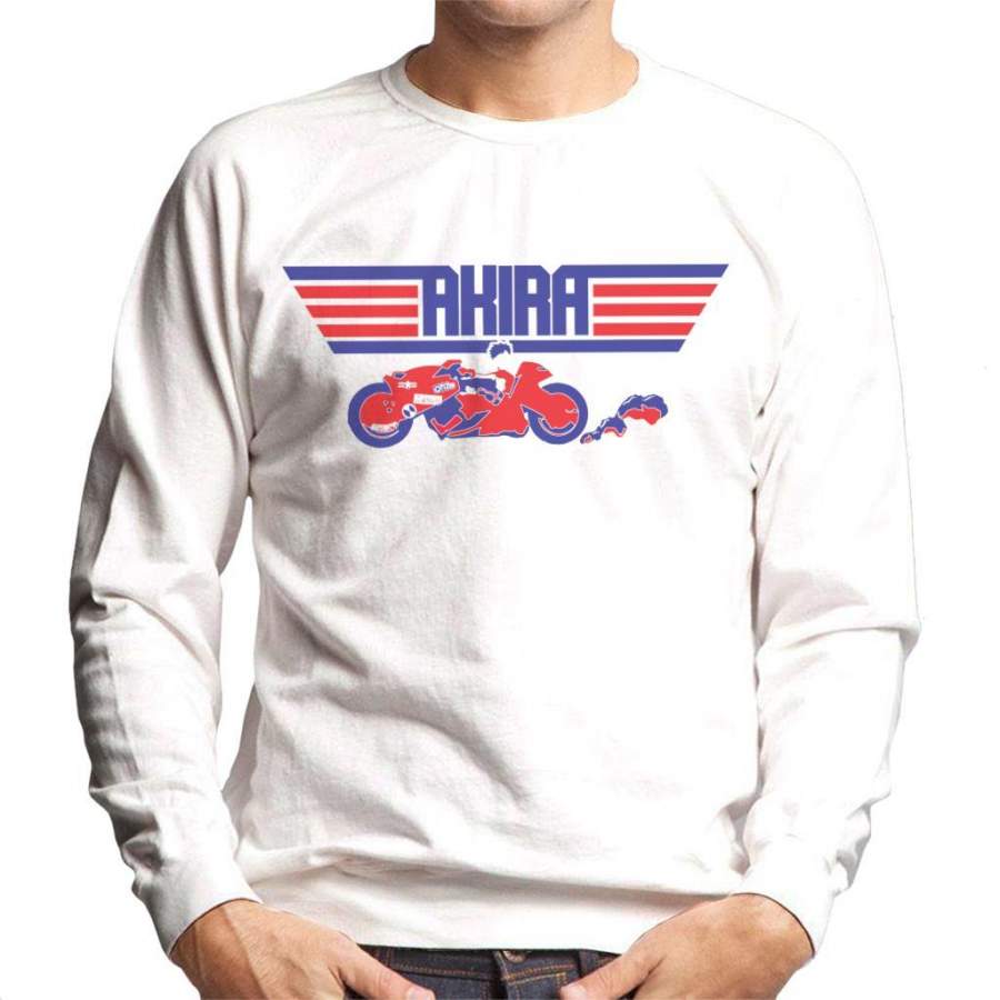 Akira Top Gun Logo Mix Men’s Sweatshirt