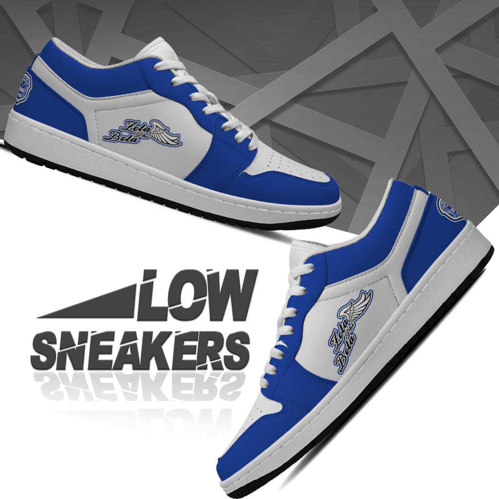 Zeta Phi Beta Low Sneakers