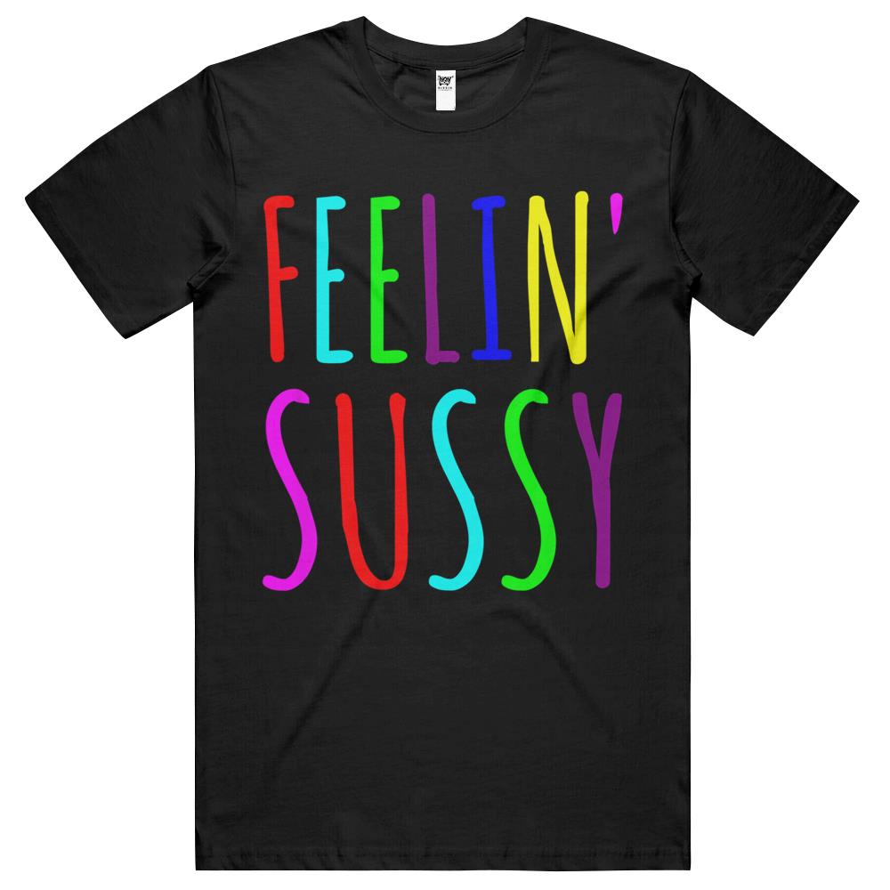 Feelin’ Sussy Mobile Gamer Funny Sus Imposter Crew Colors T Shirts