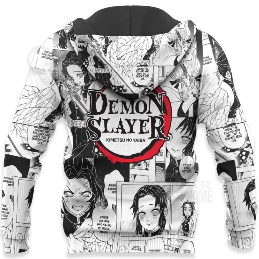 Shinobu Kocho Shirt Demon Slayer Anime Mix Manga Hoodie – Amelio Shop