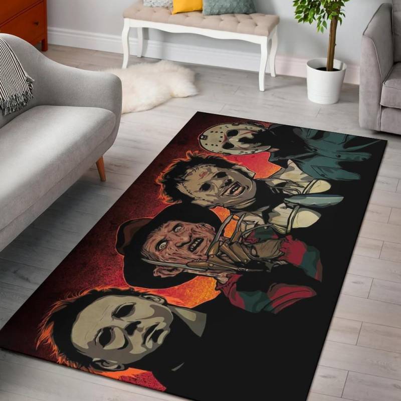 Horror Halloween Rug