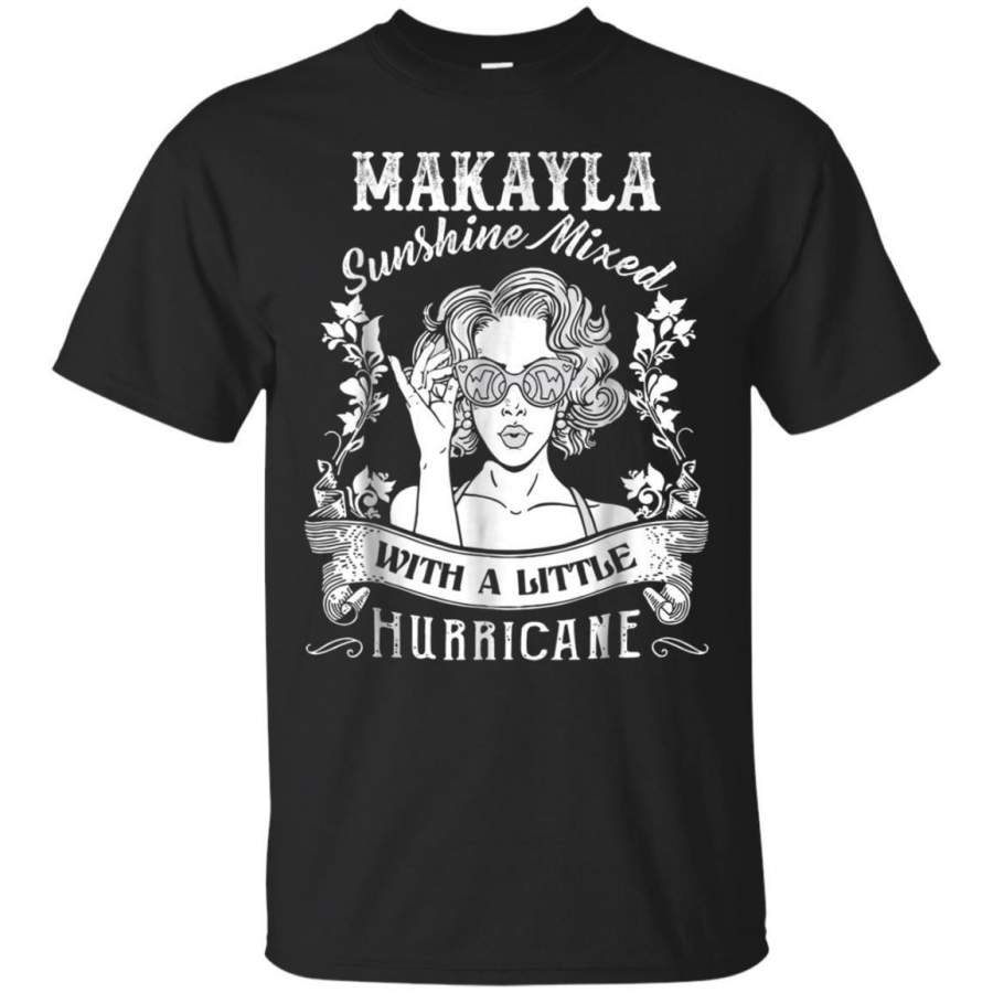 AGR Makayla Sunshine Mixed Hurricane Tshirt First Name Tee Jaq T-shirt