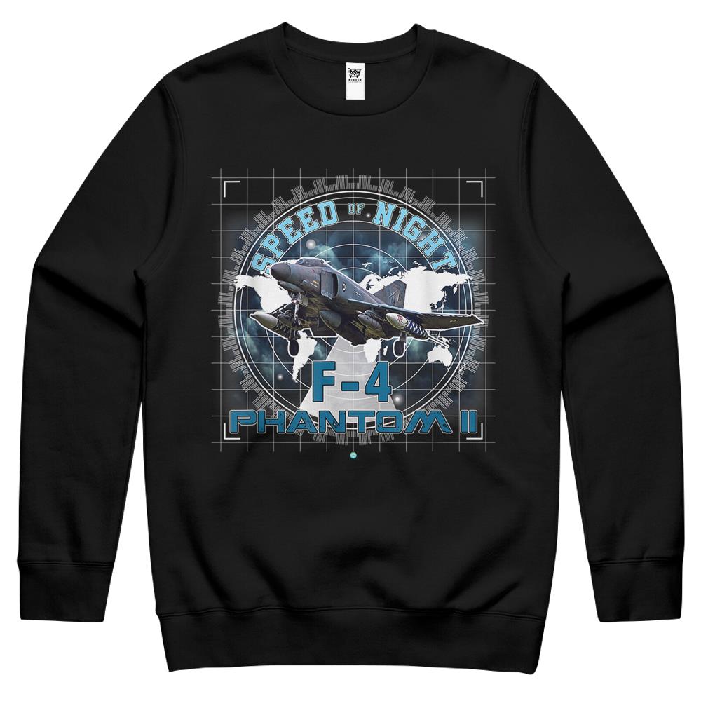 F4 Phantom Jet Shirt Vintage Machine Veteran Pilot Crewneck Sweatshirt