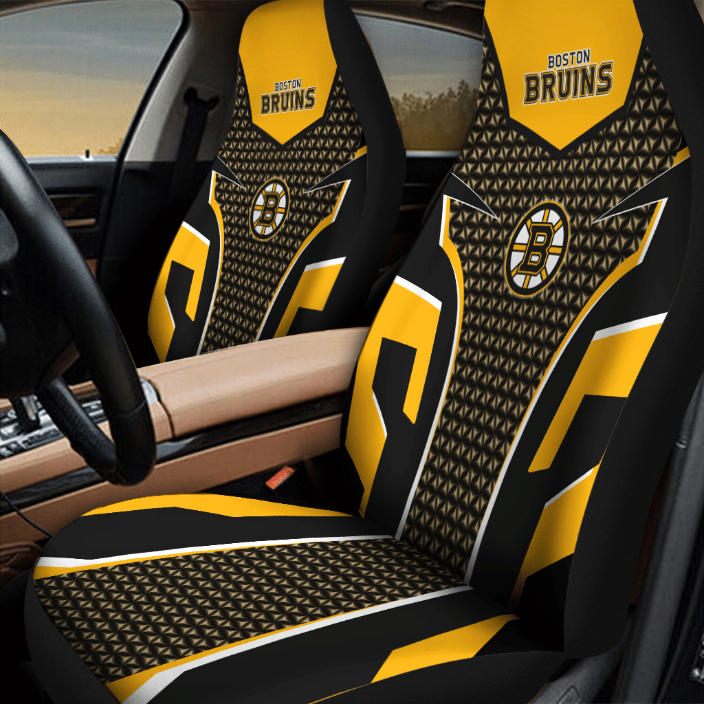 B-Bruins v1 Car Seat Covers (SET OF 2)