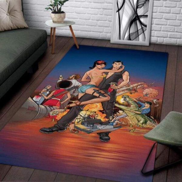 Archer Area Rug / Movie Floor Decor 021141
