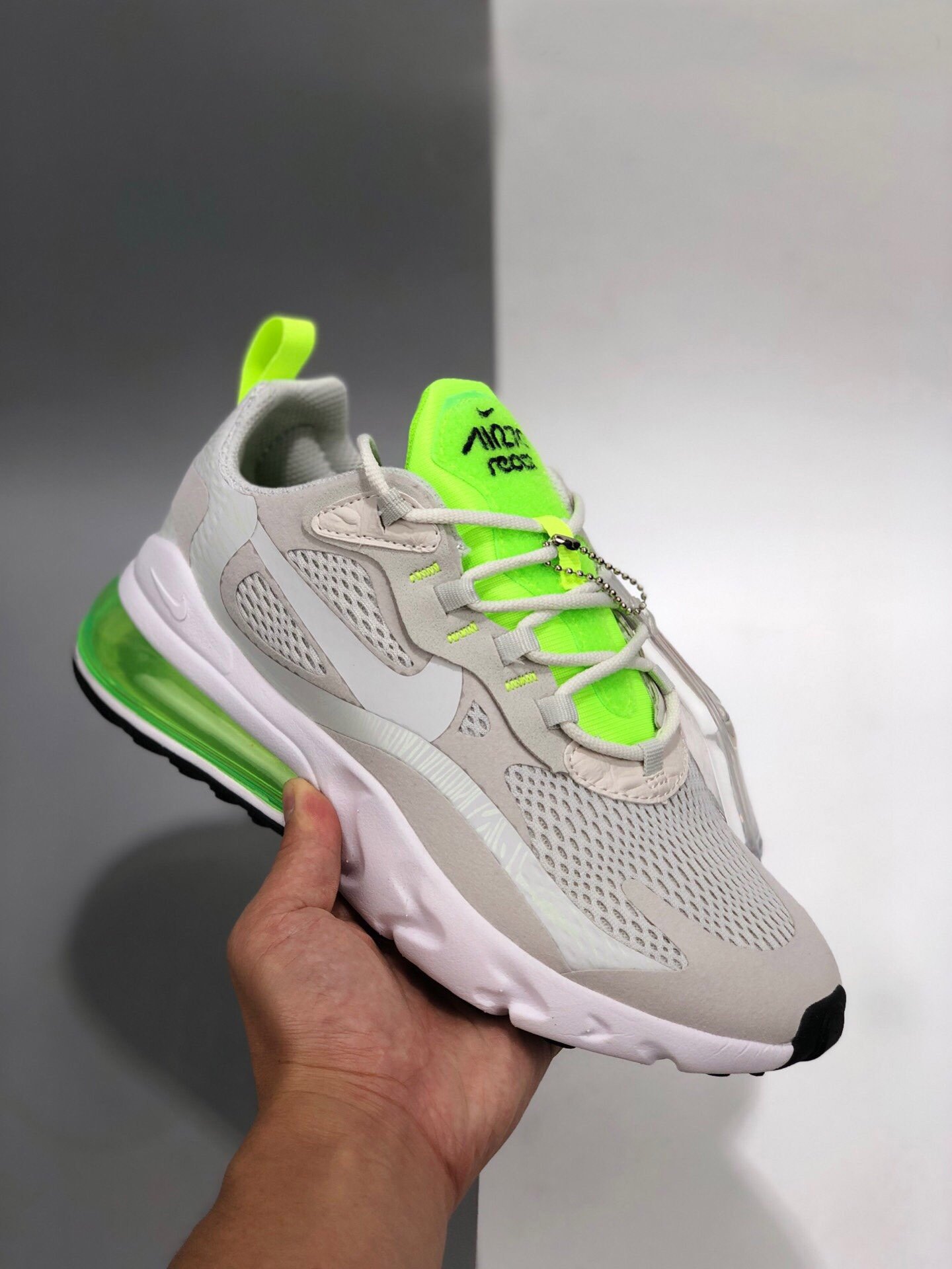 Nike Air Max 270 React Vast GreyGhost Green 5339765