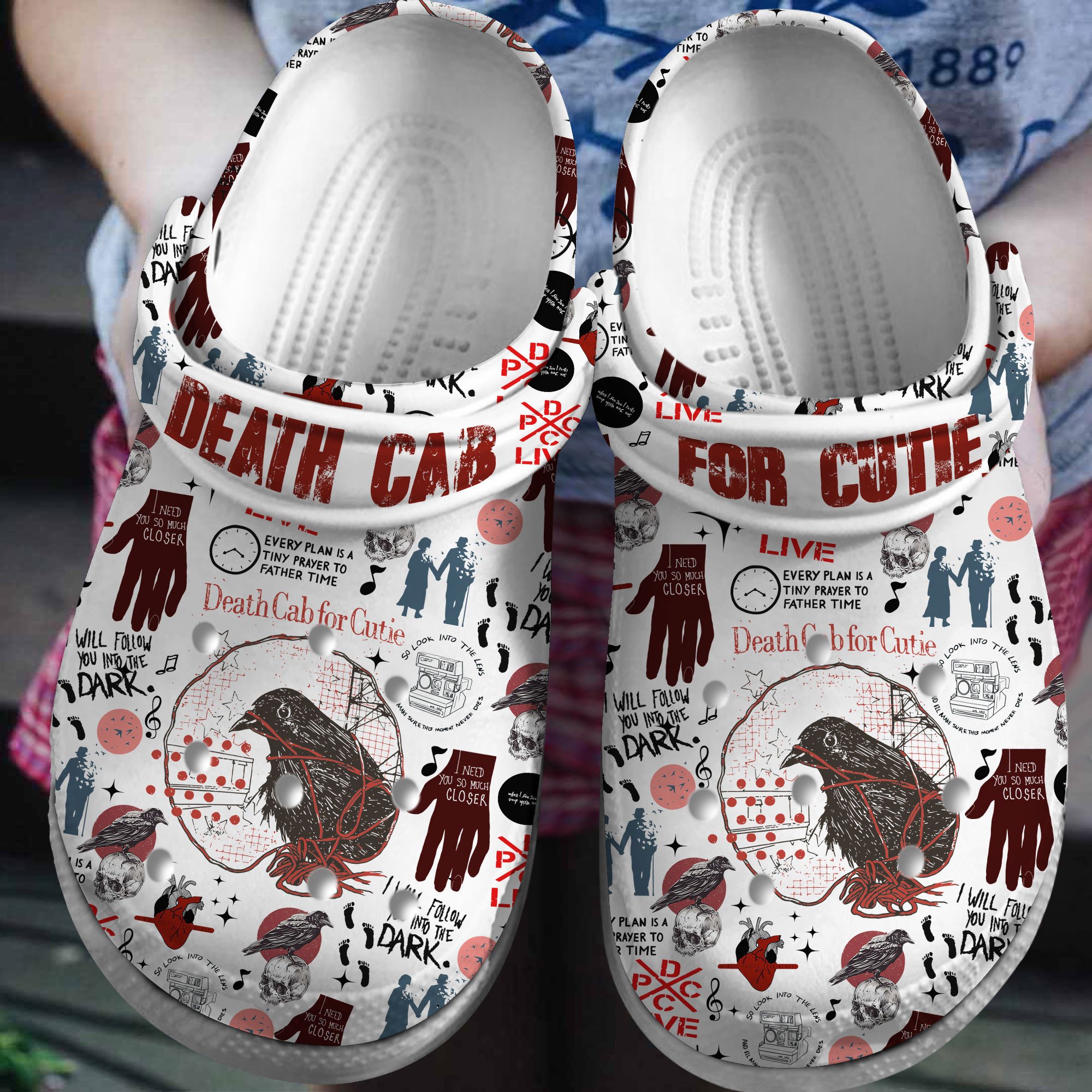 Death Cab For Cutie Music Crocs Crocband Clogs Shoes Comfortable For Men Women and Kids 2