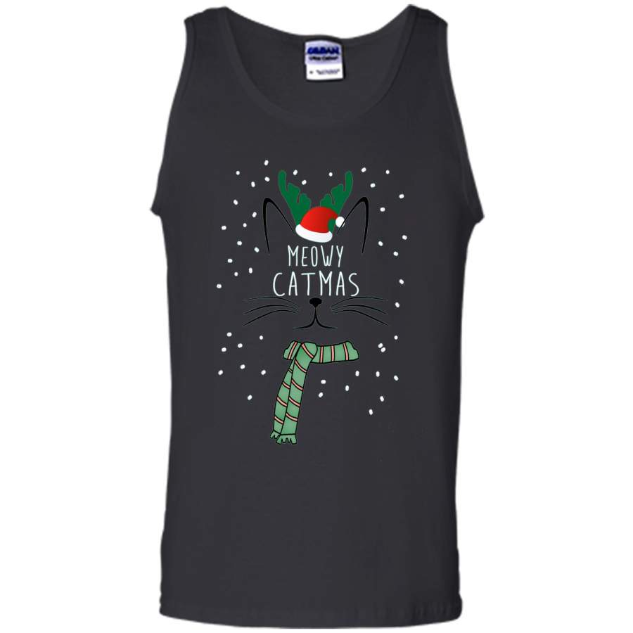 Christmas Cat Shirt Meowy Catmas Shirt cool shirt