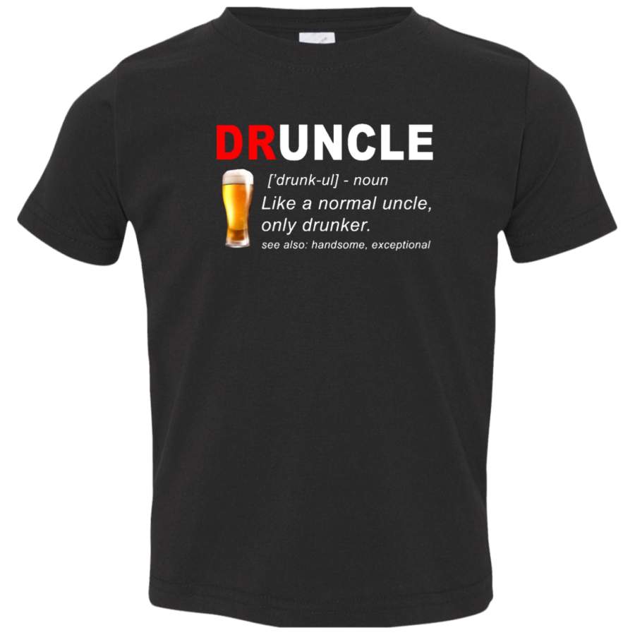 AGR Druncle Beer Toddler Jersey T-Shirt