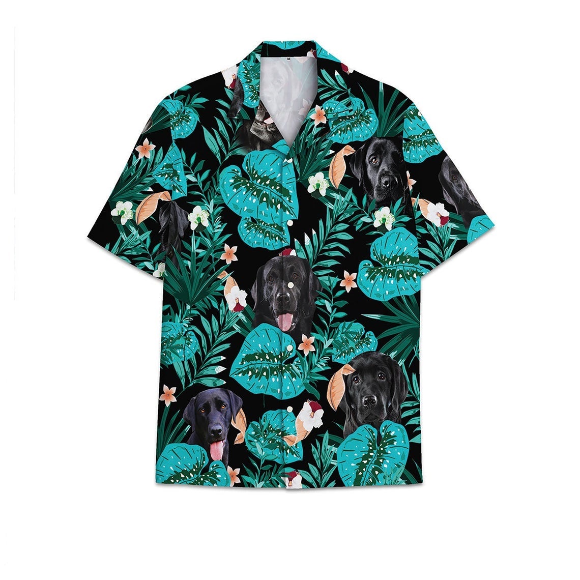 Aloha Hawaii Shirt Pet Combination Print Made In Summer Beach Shirts 36 Ha40439