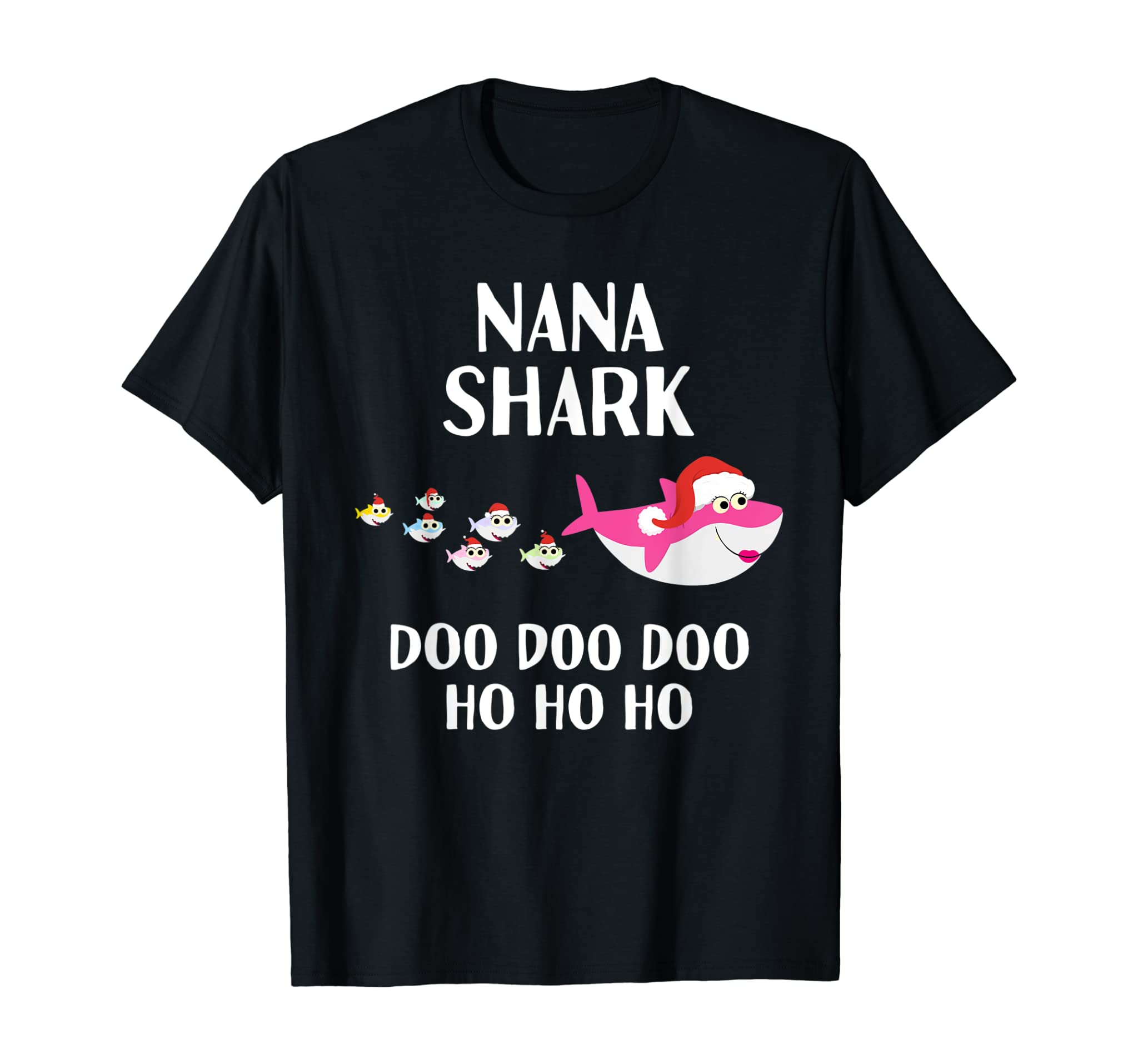 Nana Claus Shark Doo Doo Christmas Shirts Pajamas Santa Pjs