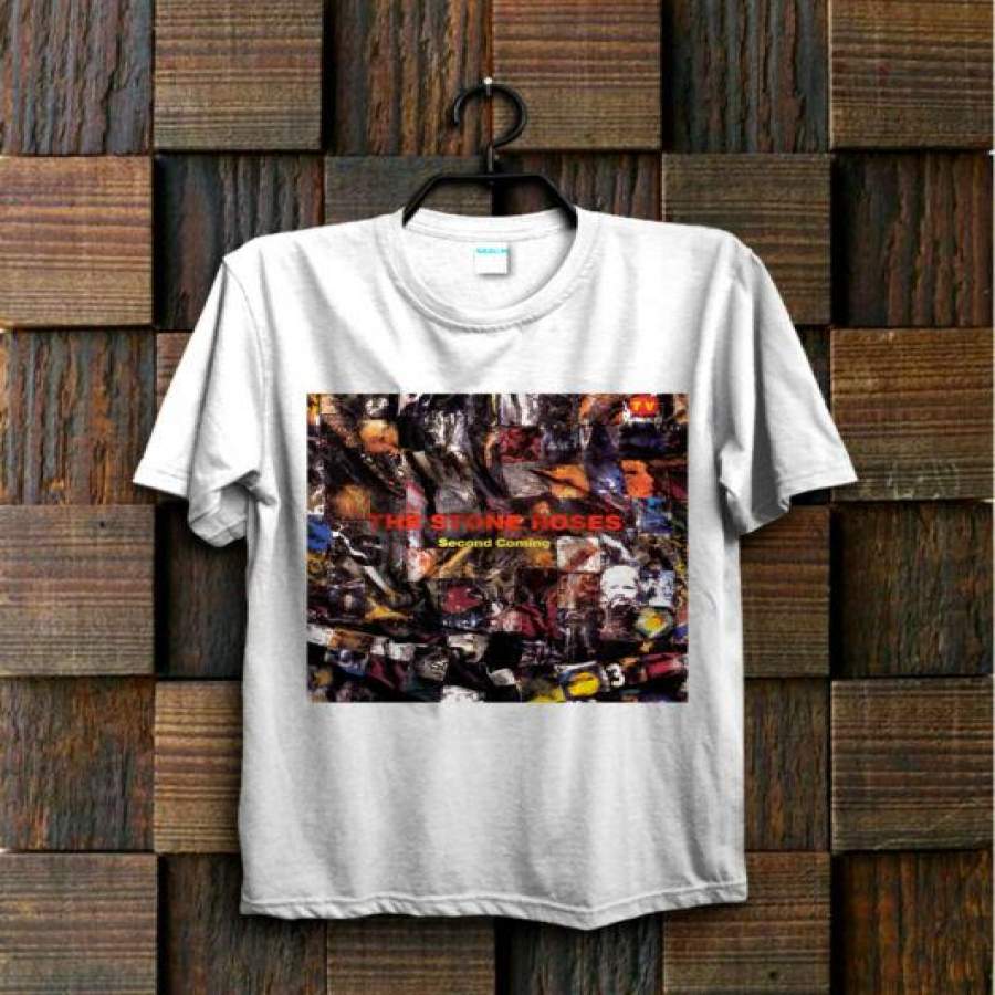 Vintage The Stone Roses Second Coming Mens T-Shirt