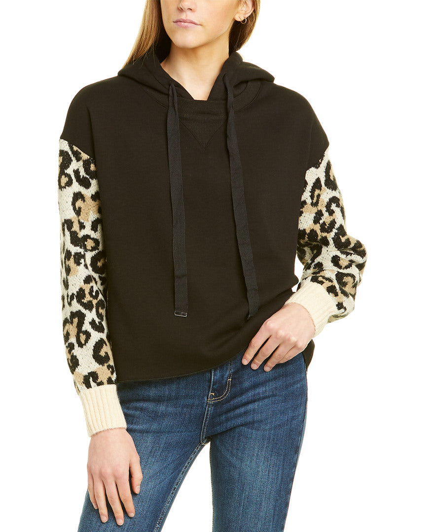 Central Park West Leopard Hoodie