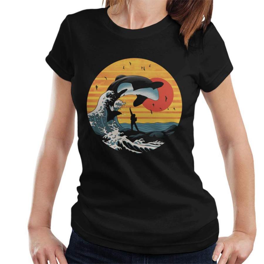 The Great Killer Whale Free Willy Women’s T-Shirt