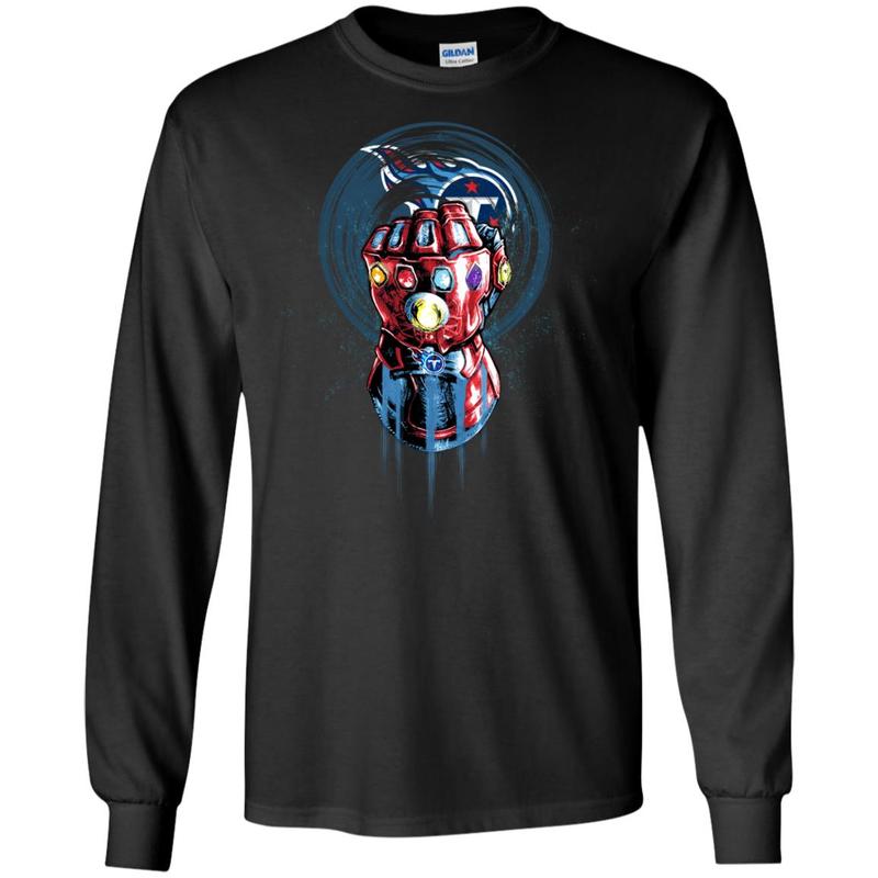 The Infinity Gauntlet Thanos Tennessee Titans Long Sleeve Tee