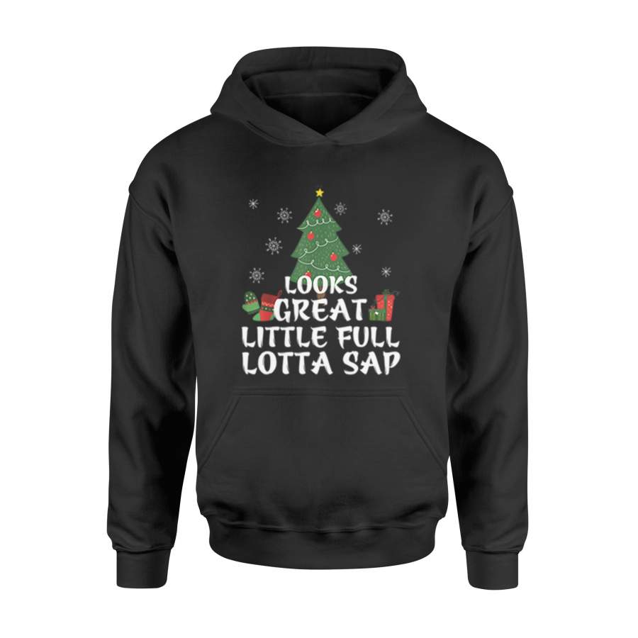 Little Full Lotta Sap T Shirt Tee Christmas Vacation Santa – Standard Hoodie