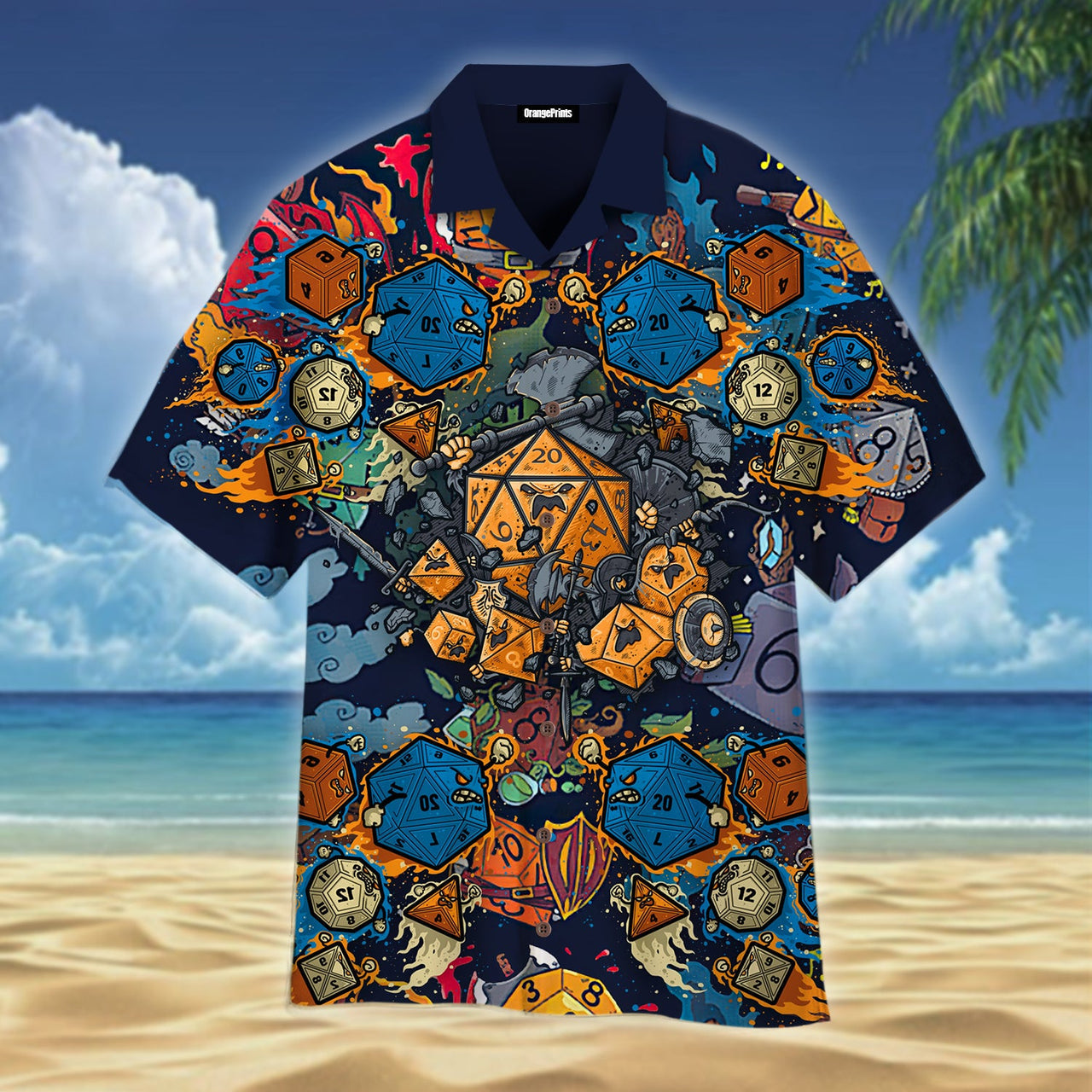 Dnd Dice Aloha Hawaii Shirts Unisex Ha105567