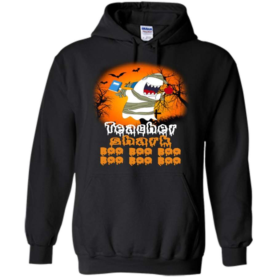 Teacher Shark Boo Boo Boo Boo Boo Boo – Gildan Heavy Blend Hoodie