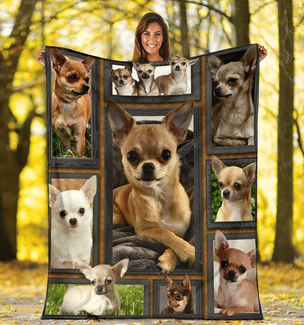 Chihuahua 3D Fleece Blanket