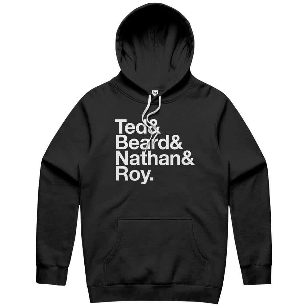 Richmond Football Funny Coach Lasso Beard Roy Kent List Hoodie