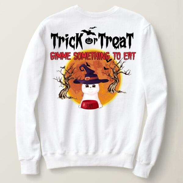 Personalized Cute Halloween Sweatshirts – Present Ideas For Cat Lovers – Up To 3 Cats