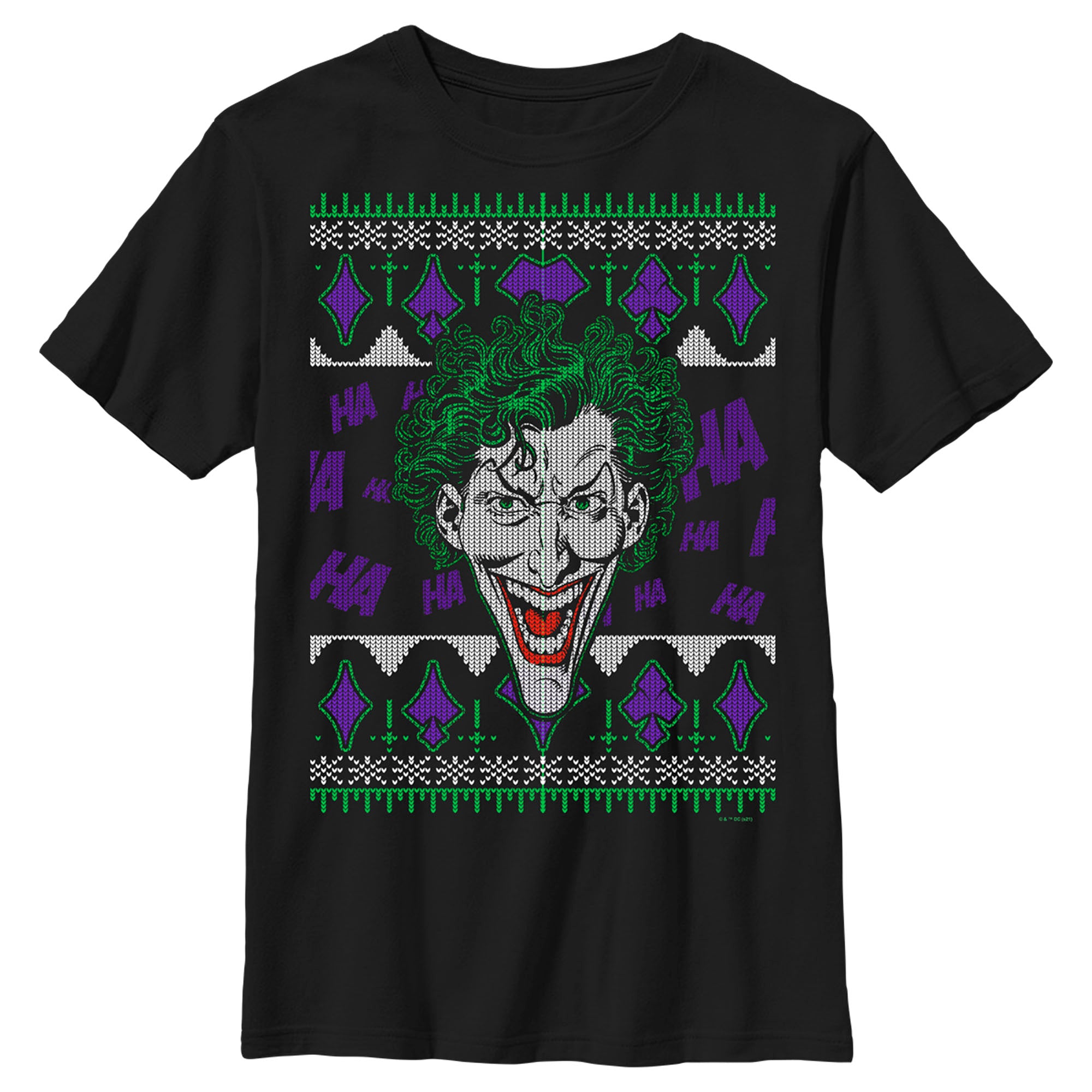 Boy’S Batman Joker Sweater T-Shirt