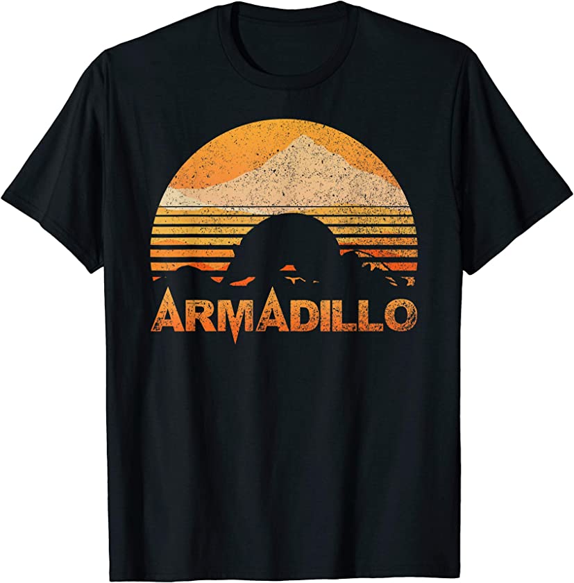 ARMADILLO Funny Lover Vintage Retro T-Shirt