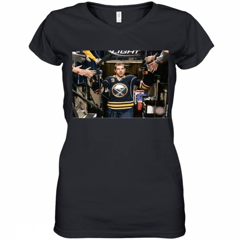 Derek Roy Buffalo Sabres Entrance Women’s V-Neck T-Shirt