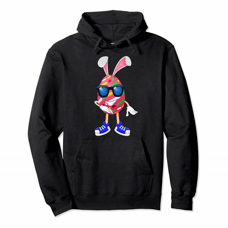 Cool Floss Bunny Easter Egg Tee Flossing Eggs Hunting Tee Pullover Hoodie