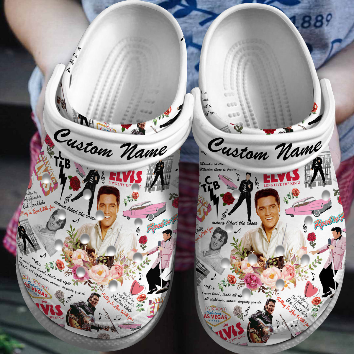 Elvis Presley Custom Crocss Clogs For Men Women And Kid Fqjwiwgh