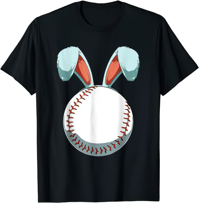 Baseball Bunny Easter T-Shirt