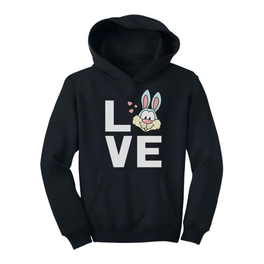 Love Bunny Youth Hoodie