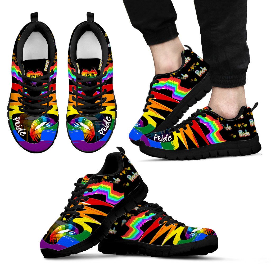Custom LGBT TPV HTL Sneakers For Men & Women Ver 15