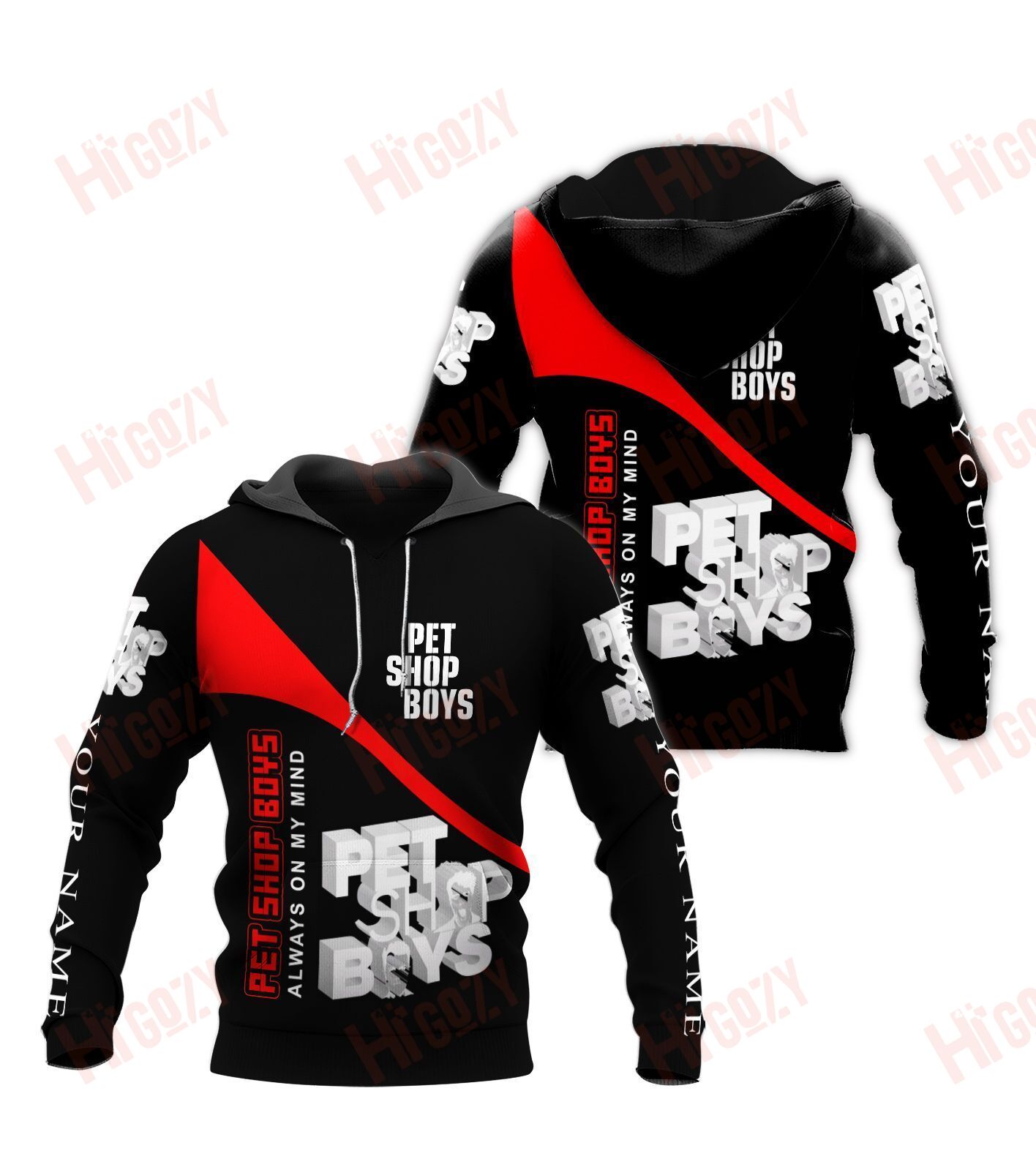 Pet Shop Boys 3D All Over Printed Clothes -V900