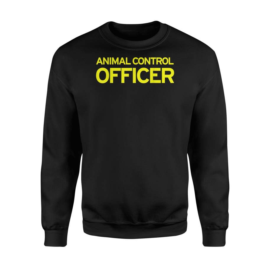 Animal Control Officer Halloween Costume – Premium Fleece Sweatshirt