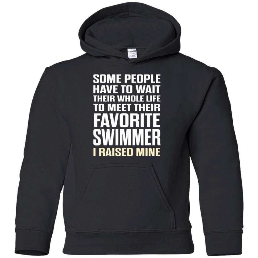 AGR Favorite Swimmer I Raised Mine Youth Pullover Hoodie