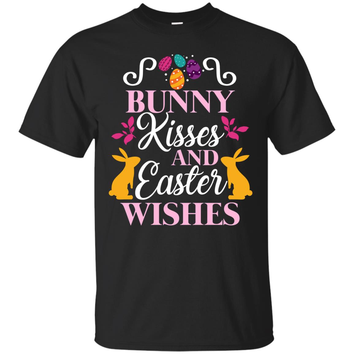 Bunny Kisses And Easter Wishes Cute Easter T-Shirt